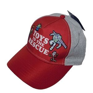 Disney Pixar Toy Story 4 Movie Easy Adjustable Hat Cap Red Toys to the Rescue